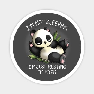 Resting Panda Magnet